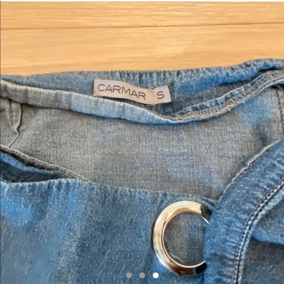 Carmar denim wrap skirt - Picture 3 of 3